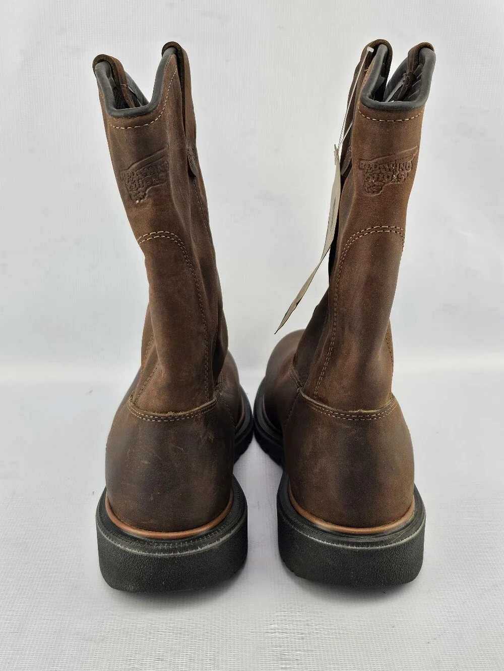 Red Wing DynaForce Style 2272 Steel Toe Brown Leather Boots Men's Size 9
